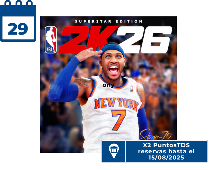 NBA 2K26 Edición Superstar Calendario