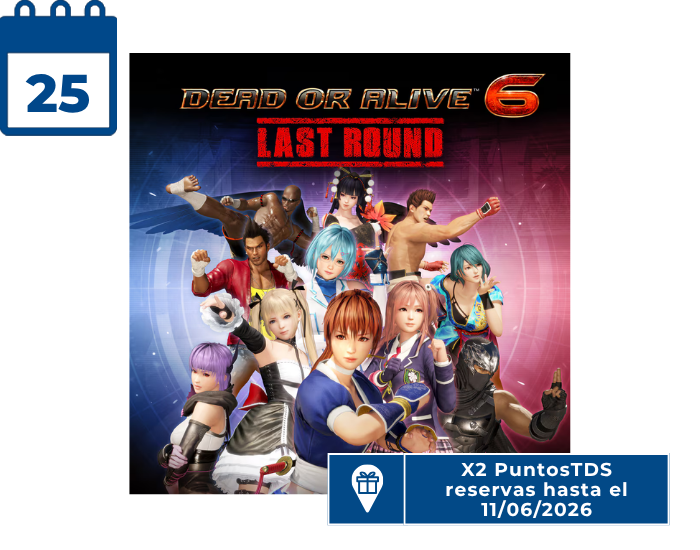 DEAD OR ALIVE 6 Last Round Calendario