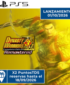 DYNASTY WARRIORS 3: Complete Edition Remastered Reservas
