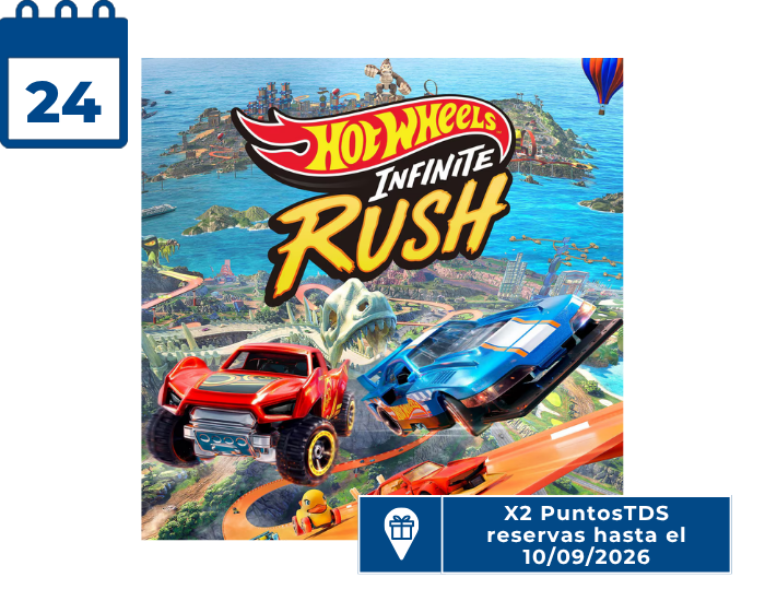 HOT WHEELS Infinite Rush Calendario