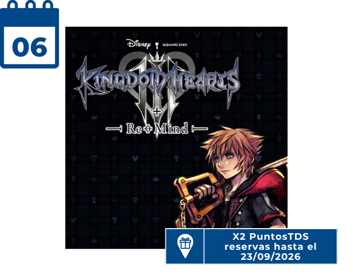 KINGDOM HEARTS III + Re Mind Calendario