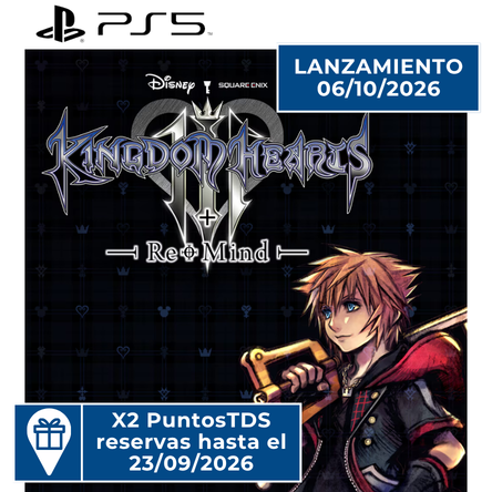 KINGDOM HEARTS III + Re Mind Reservas