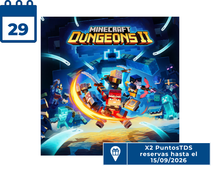 Minecraft Dungeons II Calendario