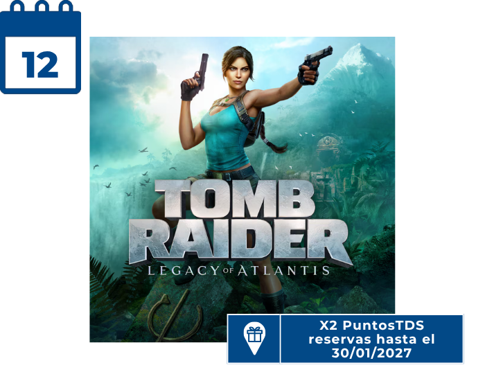 Tomb Raider Legacy of Atlantis Calendario