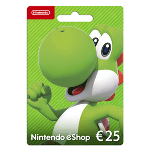 Nintendo eshop 25 €