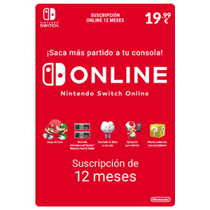 Nintendo switch online 12 meses