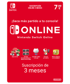 Nintendo switch online 3 meses