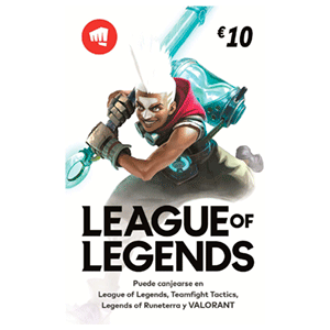 Tarjeta Prepago - League of Legends 10 €