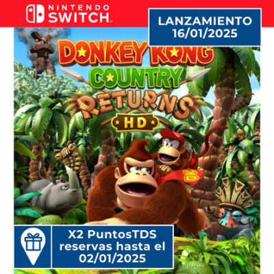 Donkey Kong Country Returns HD Reserva