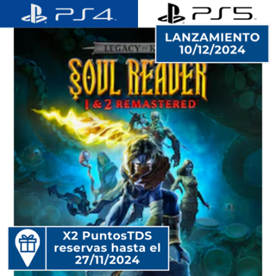 Legacy of Kain Soul Reaver 1&2 Remastered reser