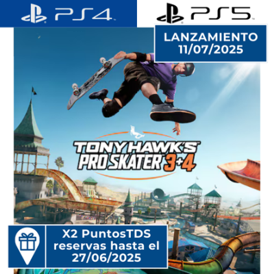 Tony Hawks Pro Skater 3+4 Reservas